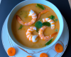 Soupe originale de crevettes au lait de coco épicé