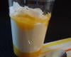 Verrine de fromage blanc au coulis de fruits