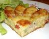 Clafoutis courgettes et cottage cheese