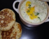 Œuf cocotte saumon aux blinis maison