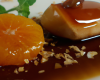 Foie gras accompagné d'un caramel d'orange