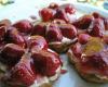 Mignardises aux fraises