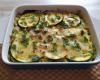 Gratin de courgettes persillées