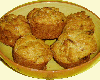 Mini muffins salés : comté et  moutarde à l'ancienne