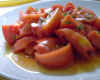 Salade de tomates au jus