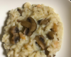 Risotto aux champignons de paris