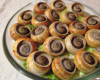 Les escargots de Champagne pris en croûte de pain