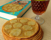 Galettes normandes accompagnées de cidre chaud