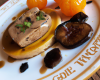 Foie gras poêlé à la truffe du Périgord et à la mandarine