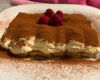 Tiramisu à la framboise pour les amoureux