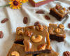 Brownies aux cacahuètes caramélisées et cannelle