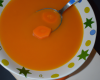 Potage carottes-patate douce