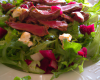 Salade de Champerloises au magret de canard