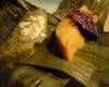 Petits pois et carottes en tamales sucrés