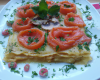 Lasagnes au carpaccio de saumon