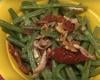 Salade de haricots verts, estragon et champignons