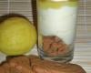 Verrine de crème de citron et spéculoos