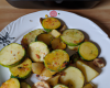 Courgettes et pommes de terre sautées