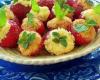 Bouchées de cheesecake aux fraises