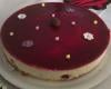 Entremets fraises et framboises