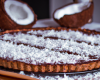 Tarte coco et chocolat