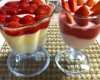 Verrine fraises et Danette