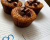 Muffin cœur Nutella croquant