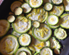 Courgettes crues