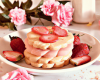 Fraisier aux biscuits roses de Reims