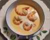 Bisque de langoustine à la citronnelle et crème fraîche