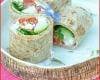 Maki wraps au cottage cheese