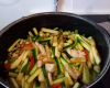 Wok de poulet et légumes du soleil