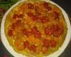 Tatin de tomates cerises chaudes