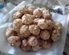 Chouquettes au sucre casson