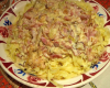 Tagliatelle carbonara