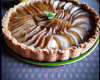 Tarte à la poire barbue