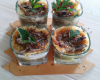 Verrine de sardine gratinée