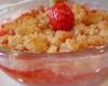 Crumble aux fraises & noix de coco