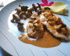 Escalopes de dinde sauce Madère Cruz & girolles