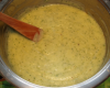 Purée de courgette