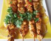 Brochettes de poulet aux épices du soleil