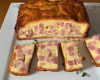 Cake jambon moutarde