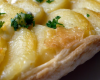 Tarte tatin de pommes de terre au cantal