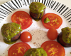 Tomates au pesto et chocolat