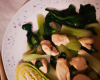 Poulet sauté au bok choy