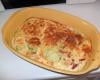 Gratin de courgettes et lardons