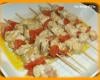 Brochettes de dindes marinées aux épices