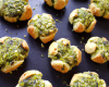 Bouchees croustillantes au pesto