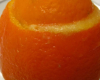 Oranges givrées sans sorbetière