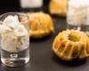 Mini kouglof escargots tomates séchées et chantilly au roquefort